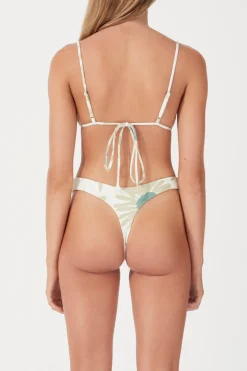 Zulu & Zephyr Aloe Flower Curve Thong Brief Best Sale