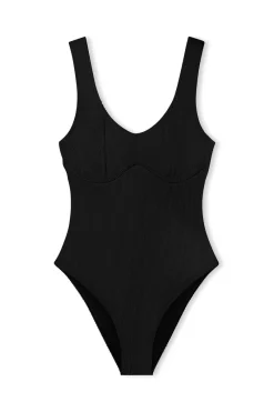 Zulu & Zephyr Bralette One Piece - Black Best Sale