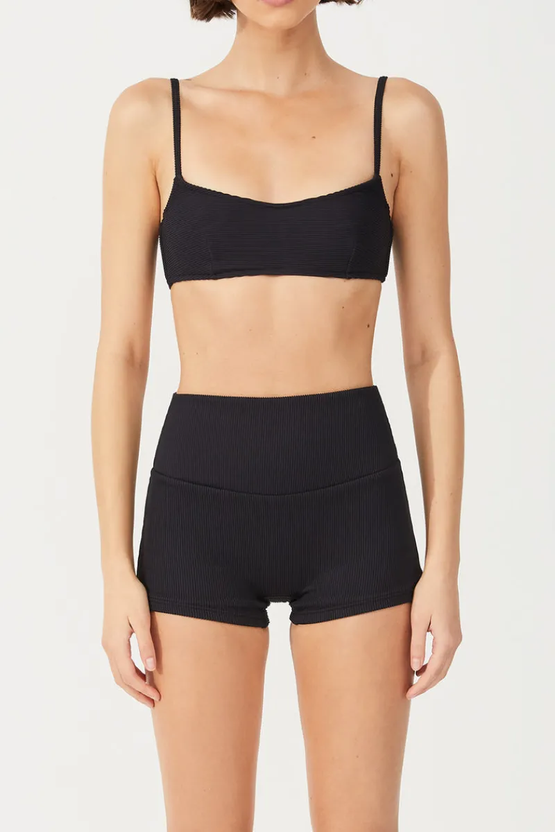Zulu & Zephyr Bralette Top - Black Clearance