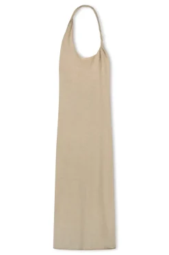 Zulu & Zephyr Camel Linen Blend Knit Dress Store