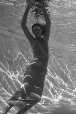 Zulu & Zephyr Camel Linen Blend Knit Dress Store