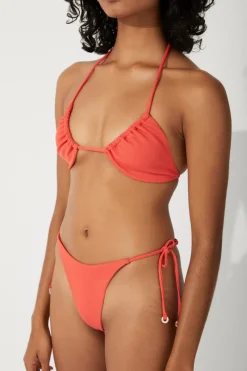 Zulu & Zephyr Chilli Halter Top Cheap