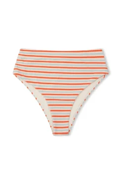 Zulu & Zephyr Chilli Stripe Textured Waisted Full Brief Best