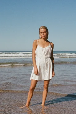 Zulu & Zephyr Cotton Poplin Dress - Milk Best