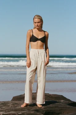 Zulu & Zephyr Cotton Poplin Pant - Husk Best Sale