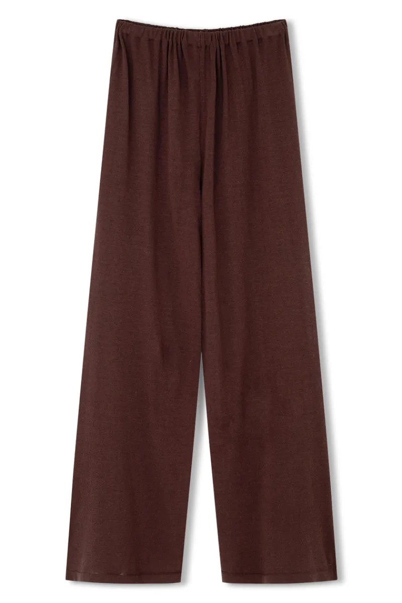 Zulu & Zephyr Currant Relaxed Knit Pant Hot
