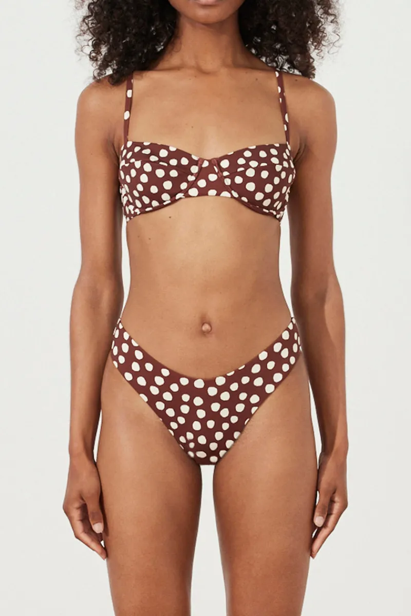 Zulu & Zephyr Currant Spot Bra Cup Clearance