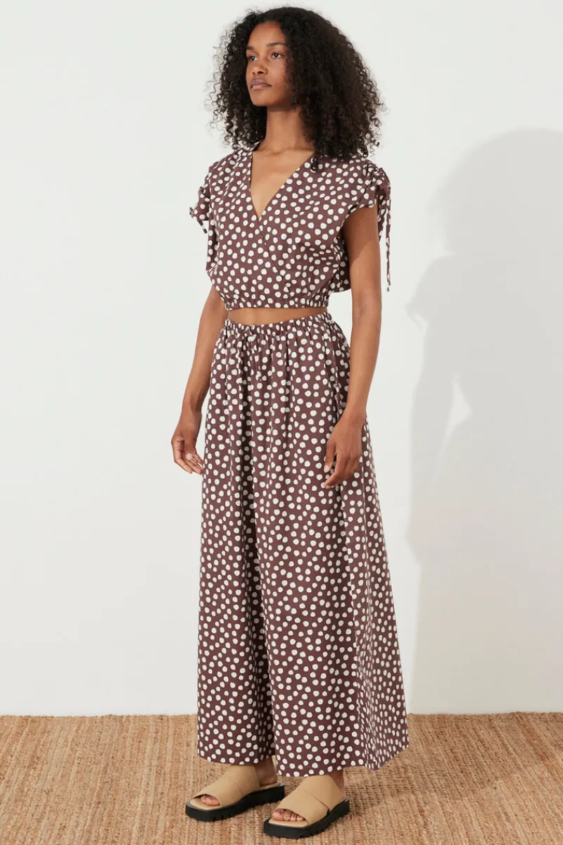 Zulu & Zephyr Currant Spot Organic Cotton Pant Sale