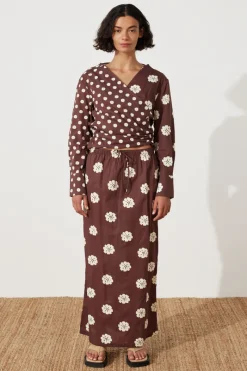 Zulu & Zephyr Dandelion Wrap Top Best