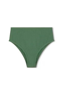 Zulu & Zephyr Emerald Textured Waisted Full Brief Best Sale
