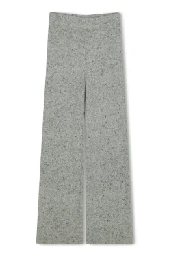 Zulu & Zephyr Grey Mist Rws Merino Wool Blend Knit Pant New