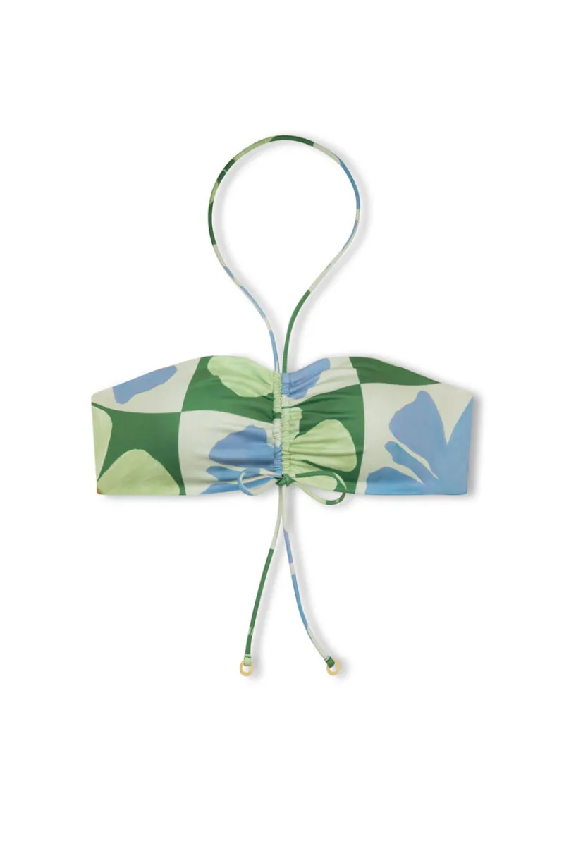 Zulu & Zephyr Hibiscus Halter Top New