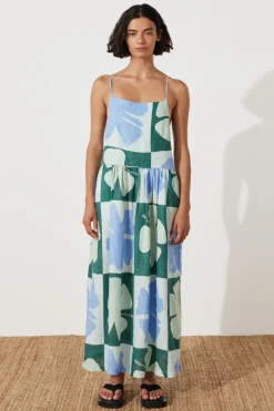 Zulu & Zephyr Hibiscus Linen Dress Store