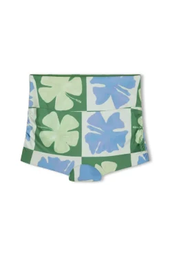 Zulu & Zephyr Hibiscus Rouched Boy Short Hot