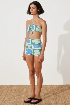 Zulu & Zephyr Hibiscus Rouched Boy Short Hot