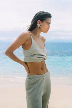 Zulu & Zephyr Husk Knit Camisole Online