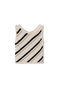 Zulu & Zephyr Husk Stripe Knit Top Online