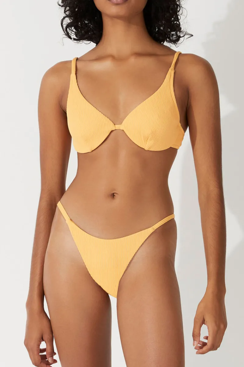 Zulu & Zephyr Mandarin Rib Bra Cup Cheap