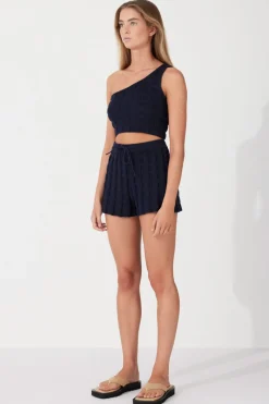 Zulu & Zephyr Midnight Textured Knit Short Best Sale