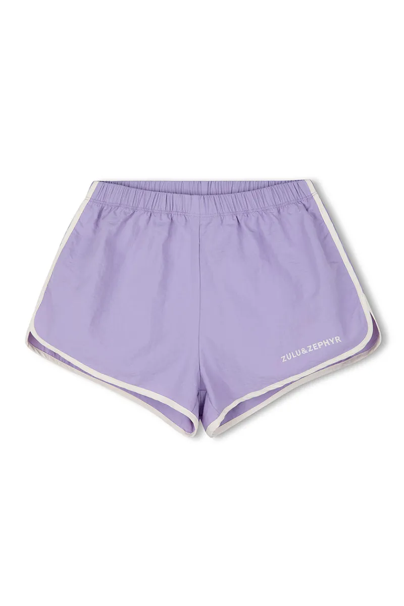Zulu & Zephyr Mini Eco Nylon Retro Short - Grape Best Sale