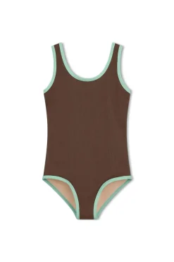 Zulu & Zephyr Mini Scoop One Piece - Cacao Online
