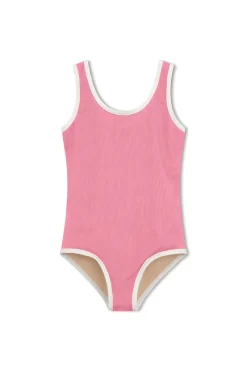 Zulu & Zephyr Mini Scoop One Piece - Flamingo Pink Best Sale