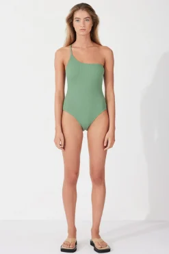 Zulu & Zephyr Myrtle Rib Asymmetric One Piece Discount