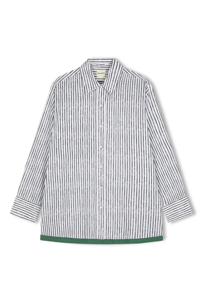 Zulu & Zephyr Paint Stripe Shirt Outlet