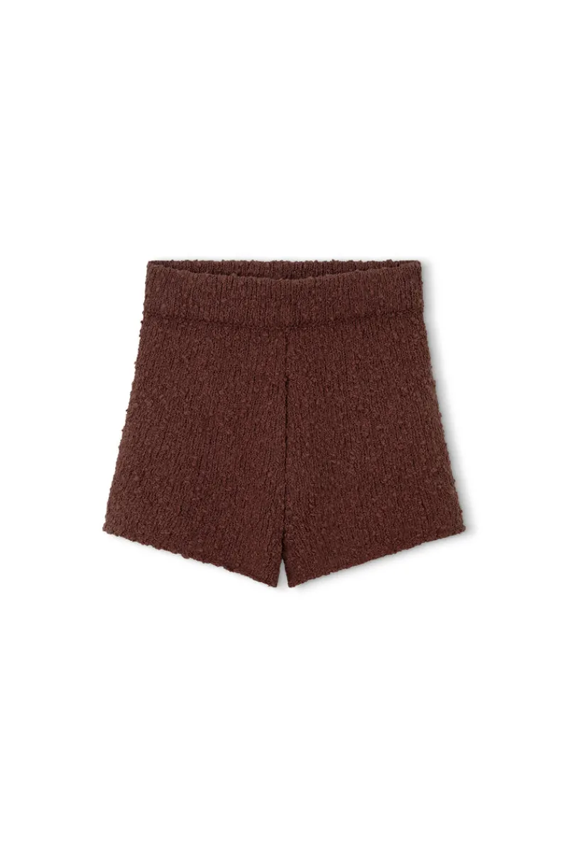 Zulu & Zephyr Plum Boucle Knit Short Online