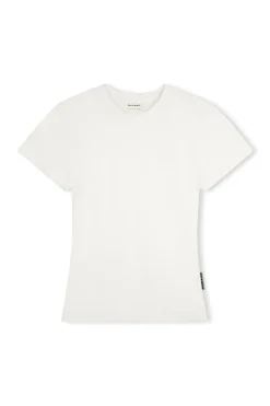 Zulu & Zephyr Rib Hemp Jersey T-Shirt - White Store
