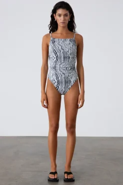 Zulu & Zephyr Ripple Stripe One Piece Hot