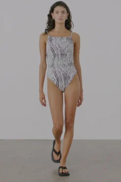 Zulu & Zephyr Ripple Stripe One Piece Hot