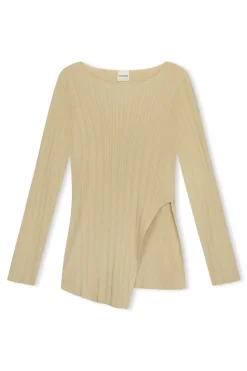 Zulu & Zephyr Sand Rib Knit Top Online