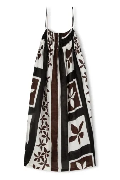 Zulu & Zephyr Sarong Flower Linen Dress Shop