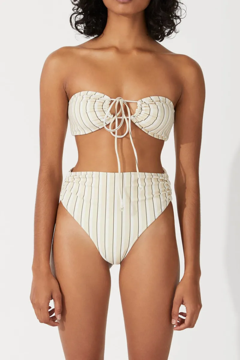 Zulu & Zephyr Shadow Stripe Bandeau Clearance
