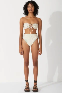 Zulu & Zephyr Shadow Stripe High Brief New