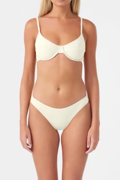 Zulu & Zephyr Signature Balconette Bra Cup Top - Coconut Sale