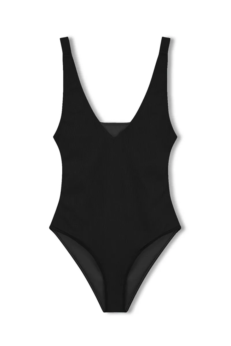 Zulu & Zephyr Signature Bikini One Piece - Black Shop