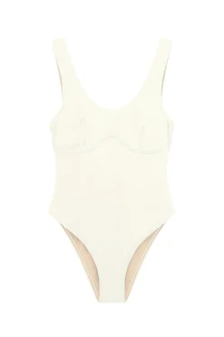 Zulu & Zephyr Signature Bralette One Piece - Coconut Best Sale