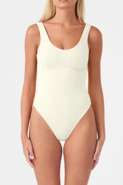 Zulu & Zephyr Signature Bralette One Piece - Coconut Best Sale