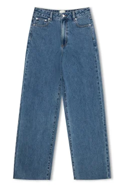 Zulu & Zephyr Signature Denim Relaxed Straight Jean - Indigo Discount