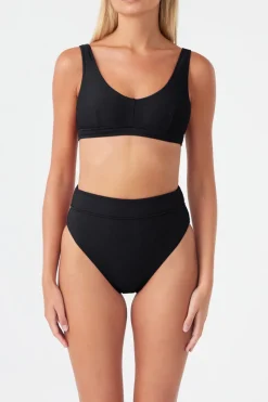 Zulu & Zephyr Signature High Waisted Brief - Black Online
