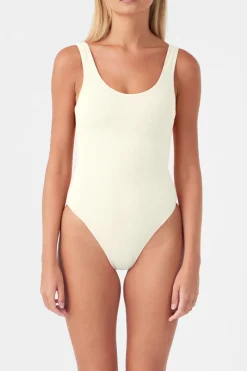 Zulu & Zephyr Signature Scooped Back One Piece - Coconut Outlet