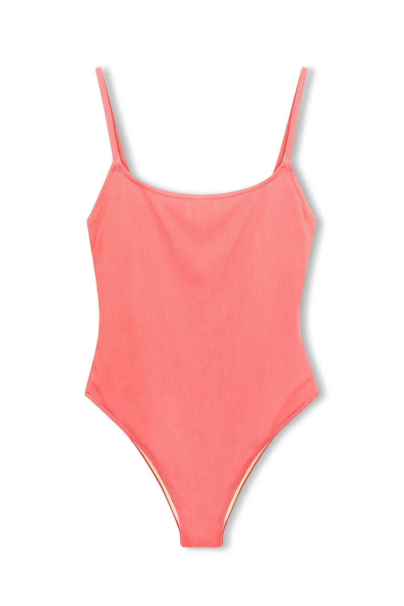 Zulu & Zephyr Signature Simple One Piece - Coral Discount