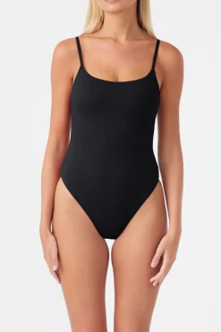 Zulu & Zephyr Signature Simple One Piece - Black Store