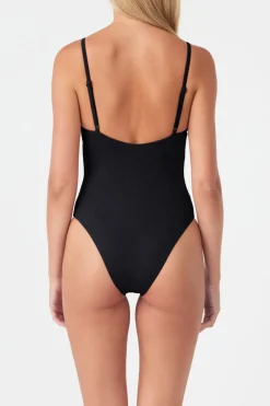 Zulu & Zephyr Signature Simple One Piece - Black Store