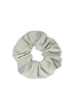Zulu & Zephyr Signature Stripe Scrunchie - Coconut Flash Sale