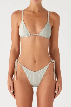 Zulu & Zephyr Signature Stripe Tie Brief - Coconut New