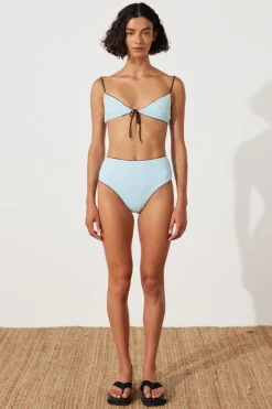 Zulu & Zephyr Sky Rib Waisted Full Brief Cheap