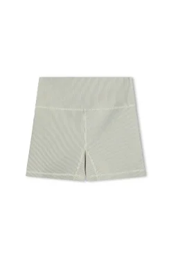 Zulu & Zephyr Stripe Rib Short - Coconut Outlet